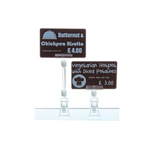 Edikio Price Tag Clamp, 8 cm (Box of 25)