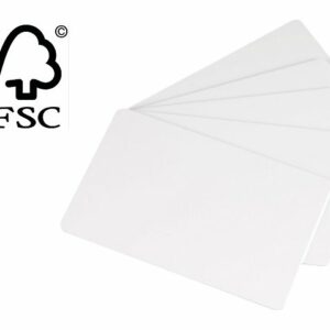 Blank White Paper Cards, 30 mil (Box of 100)