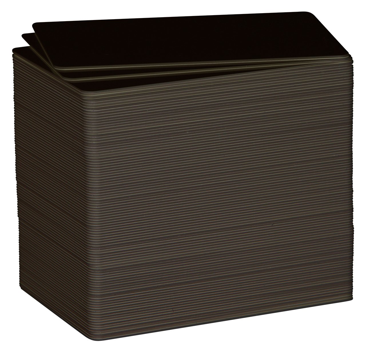 Black PVC Cards, 30 mil (Box of 100)