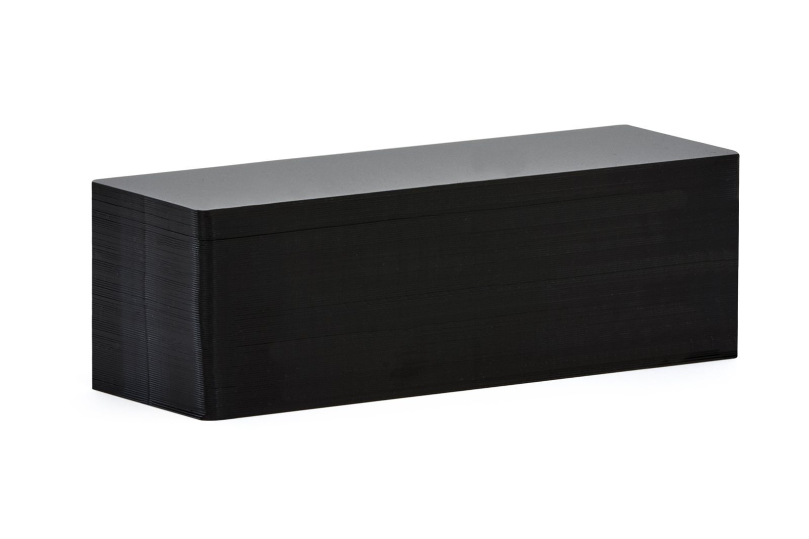 Black PVC Long Price Tag Cards, 150 mm, 20 mil (Box of 100)