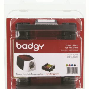 Badgy Colour Ribbon YMCKO, 100 Prints